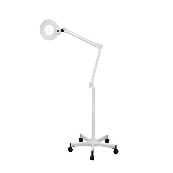 Lupenlampe LED Exp, weiss  mit Stativ